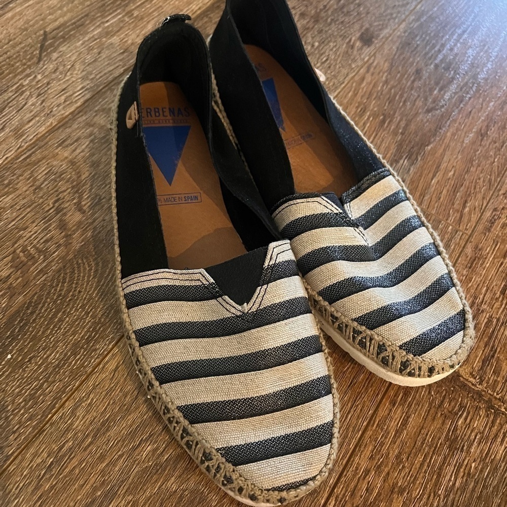 VERBENAS espadrille made in spain 39 nautical